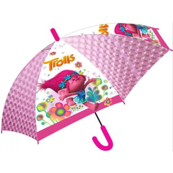 Trollok Gyerek átlátszó, félautomata esernyő Ø83 cm