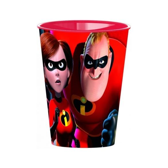 Disney The Incredibles, A Hihetetlen család pohár, műanyag 260 ml