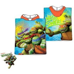 Ninja Turtles strand törölköző poncsó 50*100cm