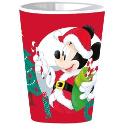Disney Minnie, Mickey Karácsony pohár, műanyag 260 ml 