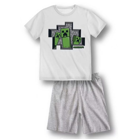 Minecraft gyerek rövid pizsama 