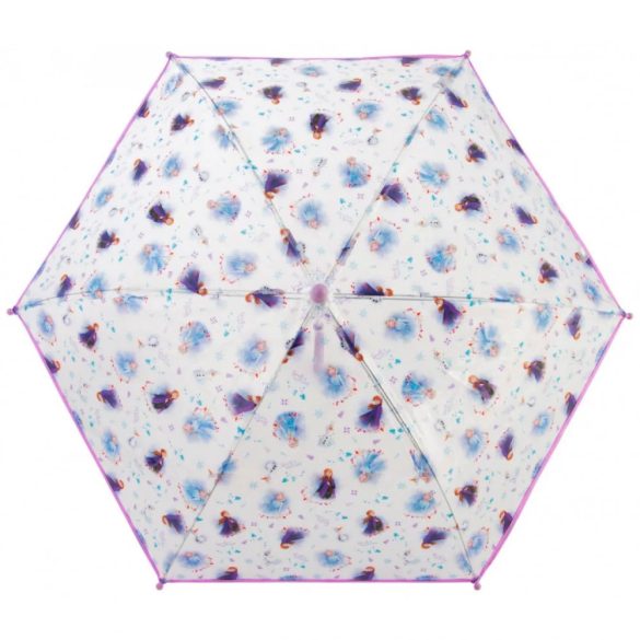 Disney Jégvarázs gyerek félautomata átlátszó esernyő Ø74 cm