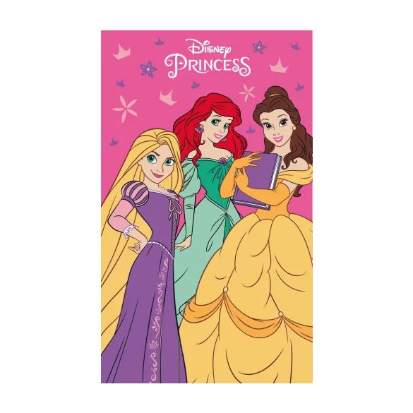Disney Hercegnők Charm kéztörlő arctörlő, törölköző 30x50cm
