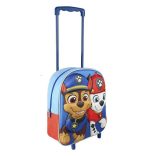 Paw Patrol, Mancs őrjárat gurulós táska 3D Marshall és Chase